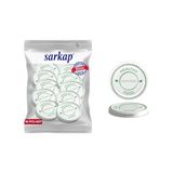 Sarkap Kavanoz Kapağı, 82MM, Hava Geçirmez, Sızdırmaz, Konserve Için Uygun, 10'lu Paket (Healt