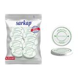 Sarkap Kavanoz Kapağı, 82mm, Hava Geçirmez, Sızdırmaz, Konserve için Uygun, 10'lu Paket (Healthy)