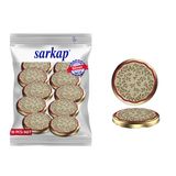 Sarkap Kavanoz Kapağı, 82mm, Hava Geçirmez, Sızdırmaz, Konserve için Uygun, 10'lu Paket (Kokina)