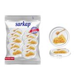 Sarkap Kavanoz Kapağı, 82mm, Hava Geçirmez, Sızdırmaz, Konserve için Uygun, 10'lu Paket (Petek)