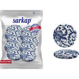Sarkap Kavanoz Kapağı, 82mm, Hava Geçirmez, Sızdırmaz, Konserve için Uygun, 10'lu Paket (Sarmaşık)