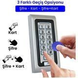 Sarkey SR-200 Mf Mifare Kartlı ve Şifreli Geçiş Sistemi Metal Kasa Rfıd Kart Okuyucu 13.56 Mhz - 1 ADET