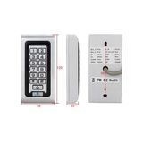 Sarkey Sr-200 Mf-W Metal Kasa, Dış Ortam (Ip68),Stand-Alone,Şifreli,Mifare