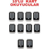 Sarkey SR-202 Em-W Proximity Kart Okuyucu IP68 Şifreli Metal Kasa 2000 Kullanıcı Kapasiteli 125KHZ - 10 ADET