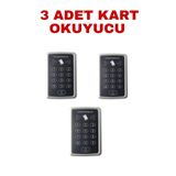 Sarkey SR-204 Mf Mifare Kartlı ve Şifreli Geçiş Sistemi Rfıd Kart Okuyucu 13.56 Mhz - 3 ADET