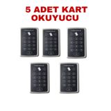 Sarkey SR-204 Mf Mifare Kartlı ve Şifreli Geçiş Sistemi Rfıd Kart Okuyucu 13.56 Mhz - 5 ADET
