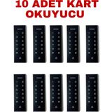 Sarkey SR-205 Em Kartlı ve Şifreli Geçiş Sistemi Proximity Rfıd Kart Okuyucu 125 Khz - 10 ADET