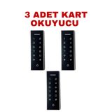 Sarkey SR-205 Em Kartlı ve Şifreli Geçiş Sistemi Proximity Rfıd Kart Okuyucu 125 Khz - 3 ADET