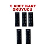Sarkey SR-205 Em Kartlı ve Şifreli Geçiş Sistemi Proximity Rfıd Kart Okuyucu 125 Khz - 5 ADET