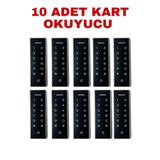 Sarkey SR-205 Mf Mifare Kartlı ve Şifreli Geçiş Sistemi Rfıd Kart Okuyucu 13.56 Mhz - 10 ADET
