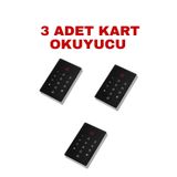 Sarkey SR-208 Em Kartlı ve Şifreli Geçiş Sistemi Rfıd Proximity Kart Okuyucu 125 Khz 2000 Kullanıcı - 3 ADET
