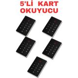 Sarkey SR-208 Mf Mifare Kart Okuyucu 13.56 Mhz Şifreli Geçiş Kontrol Sistemi 2000 Kullanıcı - 5 ADET