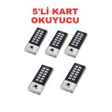 Sarkey SR-211 Mf Biyometrik Mifare Kart Okuyucu Parmak Izi Şifreli Geçiş Kontrol Sistemi 10000 Kullanıcı - 5 ADET