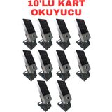 Sarkey SR-212 Em Parmak Izi Kart Okuyucu 125 Khz Dokunmatik Şifreli Biyometrik Geçiş Kontrol Sistemi 10000 Kullanıcı - 10 ADET