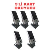 Sarkey SR-212 Mf Parmak Izi Kart Okuyucu 13.56 Mhz Dokunmatik Şifreli Biyometrik Geçiş Kontrol Sistemi 10000 Kullanıcı - 5 ADET