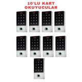 Sarkey SR-212 Tf-W Çift Frekanslı Parmak Izi Kart Şifre Okuyucu IP68 Mifare ve Proximity Destekli - 10 adet
