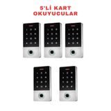 Sarkey SR-212 Tf-W Çift Frekanslı Parmak Izi Kart Şifre Okuyucu IP68 Mifare ve Proximity Destekli - 5 adet