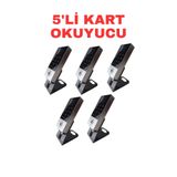 Sarkey SR-214 LCD Em Parmak Izi Kart Şifre Okuyucu LCD Ekranlı Metal Kasa 125 Khz - 5 adet