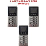 Sarkey SR-217 Em-W Tuya Wifi Kart Şifre Okuyucu IP68 Proximity 125 Khz Metal Kasa - 3 ADET