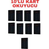 Sarkey SR-219 Mf-W Tuya Wifi Mifare Kart Şifre Okuyucu IP68 Dokunmatik Tuş Takımlı 13.56 Mhz - 10 ADET