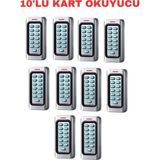 Sarkey SR-222 Em-W IP68 Şifreli Proximity Kart Okuyucu 125 Khz Metal Kasa - 10 ADET