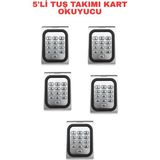 Sarkey SR-223 Em-W IP68 Şifreli Proximity Kart Okuyucu 125 Khz Metal Kasa - 5 ADET
