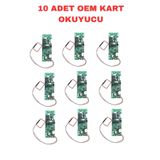 Sarkey Sr-230 Em Oem Proximity Kart Okuyucu Modülü 125 Khz Wiegand Out Rfıd Okuyucu 10 Adet