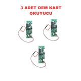 Sarkey Sr-230 Em Oem Proximity Kart Okuyucu Modülü 125 Khz Wiegand Out Rfıd Okuyucu 3 Adet