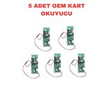 Sarkey Sr-230 Em Oem Proximity Kart Okuyucu Modülü 125 Khz Wiegand Out Rfıd Okuyucu 5 Adet