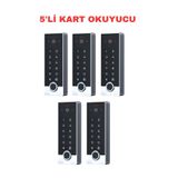 Sarkey SR-260 Em Wifi Tuya Video Interkomlu Parmak Izi Şifreli Proximity Kart Okuyucu 125 Khz - 5 ADET