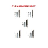 Sarkey SR-280 280 kg Manyetik Kilit 12V/24V Elektromanyetik Kapı Kilidi - 5 ADET