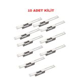 Sarkey Sr-550 No Elektrikli Basaj Kilidi 12V Dc 280 Kg Fail Safe Ahşap Metal Pvc Kapı Kilidi 10 Adet