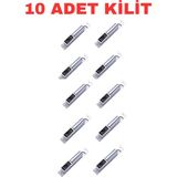 Sarkey SR-580 Selenoid Bolt Pimli Elektrikli Kilit 12V Dc Ahşap Metal Cam Pvc Kapı Uyumlu - 10 ADET