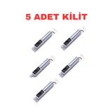 Sarkey SR-580 Selenoid Bolt Pimli Elektrikli Kilit 12V Dc Ahşap Metal Cam Pvc Kapı Uyumlu - 5 ADET