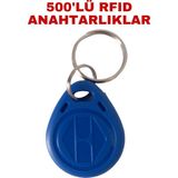 Sarkey SR-600 H Rfıd Proximity Anahtarlık 125 Khz Kopyalanamaz Geçiş Kontrol Keyfob - 500 ADET