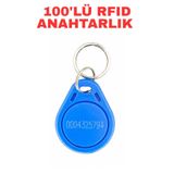 Sarkey Sr-600 I Proximity Anahtarlık 125 Khz Rfıd Keyfob Kopyalanamaz Geçiş Kontrol Anahtarı 100 Adet
