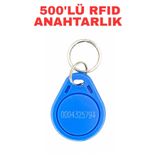 Sarkey Sr-600 I Proximity Anahtarlık 125 Khz Rfıd Keyfob Kopyalanamaz Geçiş Kontrol Anahtarı 500 Adet