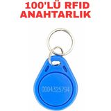 Sarkey SR-600 I Proximity Anahtarlık 125KHZ Rfıd Keyfob Kopyalanamaz Geçiş Kontrol Anahtarı - 100 ADET