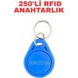 Sarkey SR-600 I Proximity Anahtarlık 125KHZ Rfıd Keyfob Kopyalanamaz Geçiş Kontrol Anahtarı - 250 ADET
