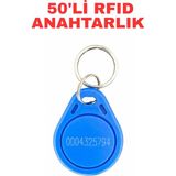 Sarkey SR-600 I Proximity Anahtarlık 125KHZ Rfıd Keyfob Kopyalanamaz Geçiş Kontrol Anahtarı - 50 ADET
