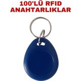 Sarkey SR-600 Rfıd Proximity Anahtarlık 125 Khz IP68 Su Geçirmez Geçiş Kontrol Keyfob - 100 ADET