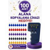 Sarkey SR-602 H-R Yazılabilir, Kopyalanabilir 125 Khz Proximity Anahtarlık, Keyfob, Göstergeç (Karışık Renkler 100 Adet +1 Adet RFID Kopyalama Cihazı Hediyeli)