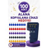 Sarkey Sr-602 H-R Yazılabilir Kopyalanabilir Proximity Anahtarlık 125 Khz Keyfob Karışık Renkler 100 Adet + 1 Adet Rfıd Kopyalama Cihazı Hediyeli