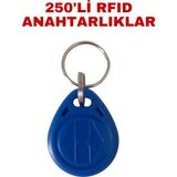 Sarkey SR-602 H Yazılabilir ve Kopyalanabilir Rfıd Proximity Anahtarlık 125 Khz Keyfob Geçiş Kontrol Çipi - 250 ADET