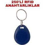 Sarkey SR-602 Yazılabilir ve Kopyalanabilir Rfıd Proximity Anahtarlık 125 Khz Keyfob Geçiş Kontrol Çipi - 250 ADET