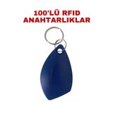 Sarkey SR-603 Yazılabilir ve Kopyalanabilir Mifare Rfıd Anahtarlık 13.56 Mhz Keyfob Geçiş Kontrol Çipi - 100 ADET