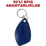 Sarkey SR-603 Yazılabilir ve Kopyalanabilir Mifare Rfıd Anahtarlık 13.56 Mhz Keyfob Geçiş Kontrol Çipi - 50 ADET