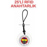 Sarkey SR-604 F Yazılabilir Kopyalanabilir 125 Khz Rfıd Proximity Anahtarlık Keyfob Bayrak Desenli - 25 ADET