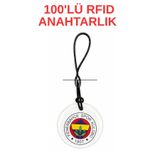 Sarkey Sr-604 F Yazılabilir Ve Kopyalanabilir Rfıd Proximity Anahtarlık 125 Khz Bayrak Desenli Keyfob 100 Adet
