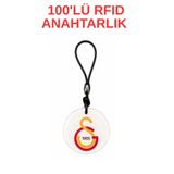 Sarkey Sr-604 G Yazılabilir Ve Kopyalanabilir Rfıd Proximity Anahtarlık 125 Khz Özel Desenli Keyfob 100 Adet